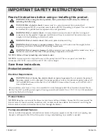 Предварительный просмотр 2 страницы Kohler K-1164 Installation Manual