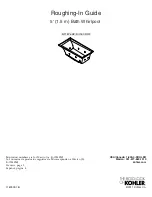 Preview for 1 page of Kohler K-1167-LH2 Roughing-In Manual