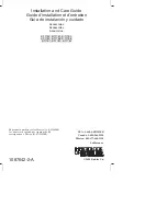 Kohler K-11750 Installation And Care Manual предпросмотр