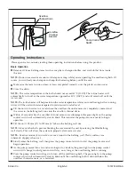 Preview for 19 page of Kohler K-1188BR Operating Instructions Manual