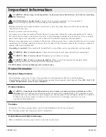 Предварительный просмотр 2 страницы Kohler K-12105 Installation Manual