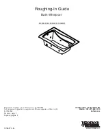 Preview for 1 page of Kohler K-1239-H Roughing-In Manual