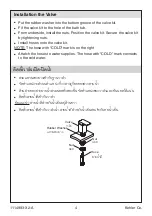 Предварительный просмотр 4 страницы Kohler K-14675X Installation And User Manual