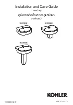 Preview for 1 page of Kohler K-17151X Installation And Care Manual