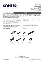 Предварительный просмотр 1 страницы Kohler K-18355T Installation Instructions Manual