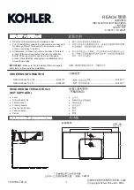 Kohler K-18571T Installation Instructions preview