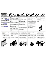 Kohler K-2032-0 Installation Manual предпросмотр