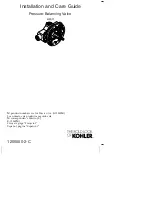 Preview for 1 page of Kohler K-2971 Installation And Care Manual