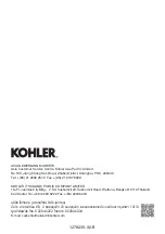 Preview for 16 page of Kohler K-30311X Installation And Care Manual