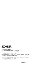 Preview for 8 page of Kohler K-31500X Installation And Care Manual