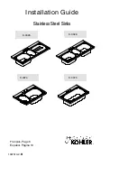 Preview for 1 page of Kohler K-3326 Installation Manual