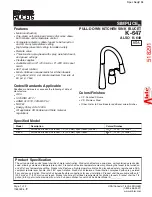 Предварительный просмотр 20 страницы Kohler K-3363 Manual