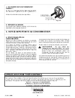 Preview for 24 page of Kohler K-3379 Installation Instructions Manual