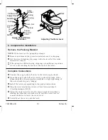 Предварительный просмотр 10 страницы Kohler K-3399 Installation Manual