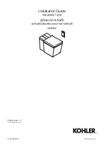 Preview for 1 page of Kohler K-3900X Installation Manual