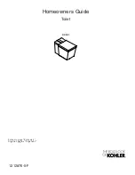 Kohler K-3901 Homeowner'S Manual preview