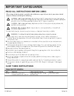 Preview for 2 page of Kohler K-3901 Homeowner'S Manual