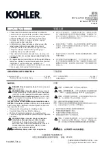 Kohler K-4026T Installation Instructions Manual preview