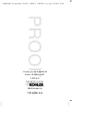 Preview for 72 page of Kohler K-4108 User Manual