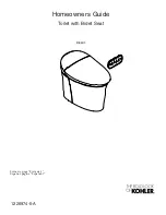 Kohler K-5401 Homeowner'S Manual preview