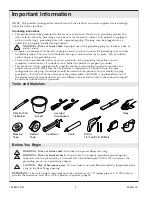 Preview for 2 page of Kohler K-5401 Installation Manual