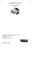 Kohler K-5414 Installation Manual preview