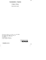 Предварительный просмотр 1 страницы Kohler K-5415 Installation Manual