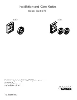 Kohler K-5557 Installation And Care Manual preview