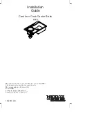 Preview for 1 page of Kohler K-5810 Installation Manual