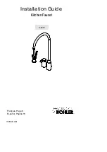 Предварительный просмотр 1 страницы Kohler K-6330 Installation Manual