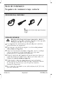 Предварительный просмотр 9 страницы Kohler K-6654 Installation Manual