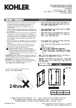 Kohler K-701802T-FMSW Installation Instructions preview