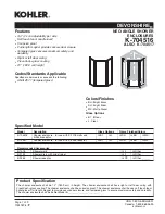 Kohler K-704516 Installation Manual предпросмотр