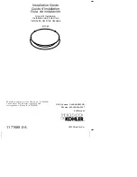 Preview for 1 page of Kohler K-7143 Installation Manual