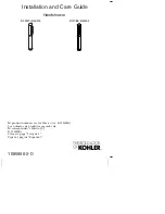 Предварительный просмотр 23 страницы Kohler K-7397 Installation Manual