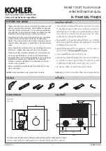 Предварительный просмотр 1 страницы Kohler K-77681 Series Instructions