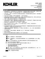 Preview for 19 page of Kohler K-77797T-0 Installation Instructions Manual