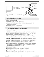 Предварительный просмотр 5 страницы Kohler K-8002 Installation Manual