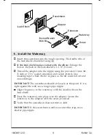 Предварительный просмотр 6 страницы Kohler K-8002 Installation Manual