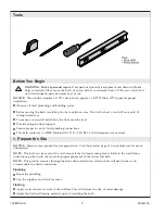 Предварительный просмотр 2 страницы Kohler K-819 Installation And Care Manual