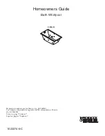 Kohler K-856-M Homeowner'S Manual preview