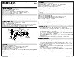 Preview for 1 page of Kohler K-9018 Installation And Care Manual