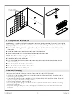 Предварительный просмотр 8 страницы Kohler K-97630 Installation And Care Manual