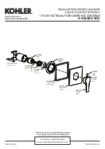 Preview for 4 page of Kohler K-99258X-4CD Installation And Care Manual