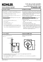 Предварительный просмотр 1 страницы Kohler K-R99252X-4CD Installation And Care Manual