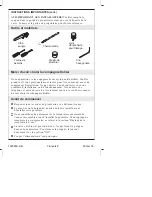 Предварительный просмотр 10 страницы Kohler K-T609 Installation Manual