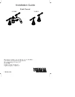 Preview for 1 page of Kohler K-T6906 Installation Manual