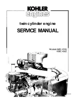 Preview for 1 page of Kohler K482 Service Manual