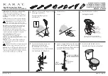 Kohler KARAT K-2960X Installation And Care Manual preview