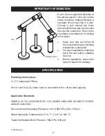 Предварительный просмотр 2 страницы Kohler Karbon K-6227A Installation And User Manual